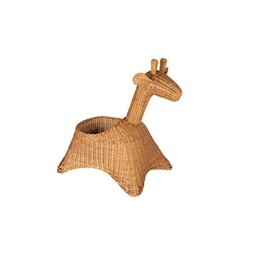 KOUBOO Wicker Giraffe, Naural Color Storage Basket, Brown