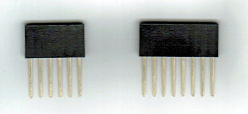 핀 소켓 10개입 (Arduino Mega 쉴드용 직접기 블루・헤더) (2x18P)