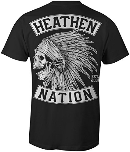 Heathen 매트 Chief 티셔츠