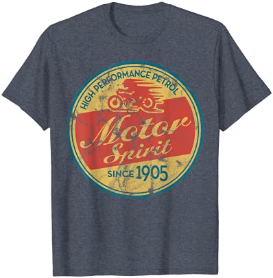 Vintage Motorcycle 티셔츠 distressed shirts 여성 & men