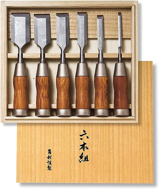 카쿠리 KAKURI 단류만 Wood Chisel 6본조